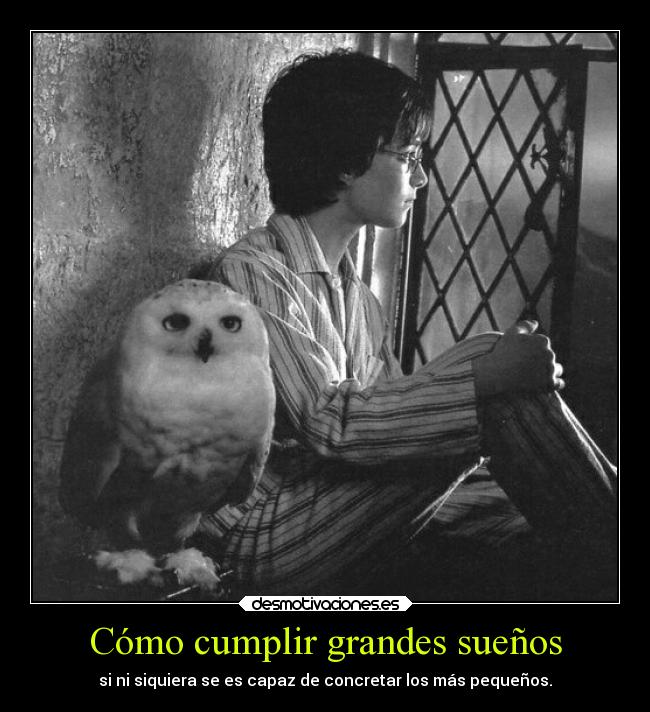 carteles suenos realizar grandes desmotivaciones