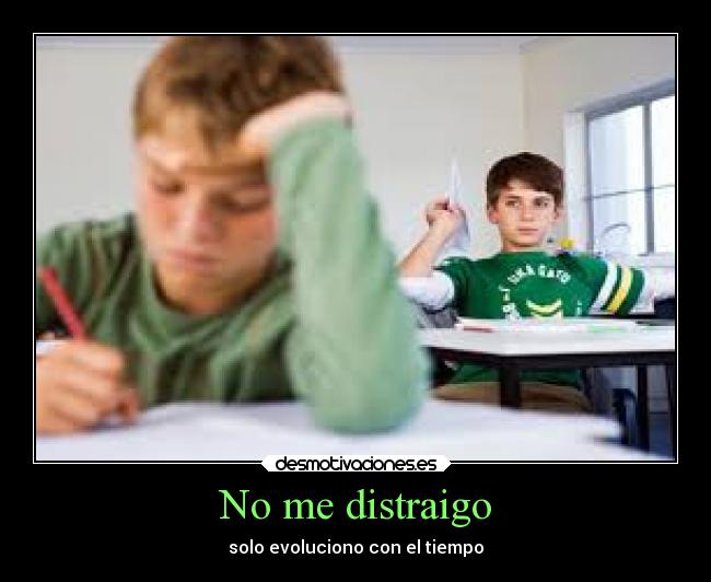 No me distraigo - 