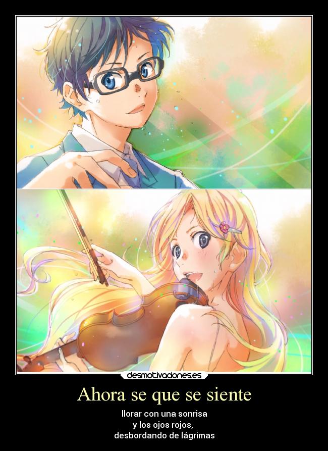 Ahora se que se siente - 