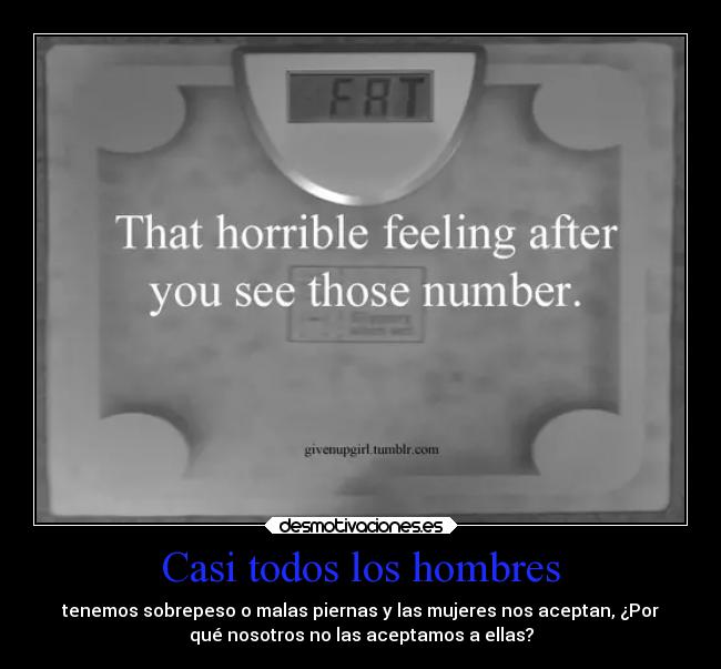 carteles tristeza fisico criticas ayuda confianza desmotivaciones