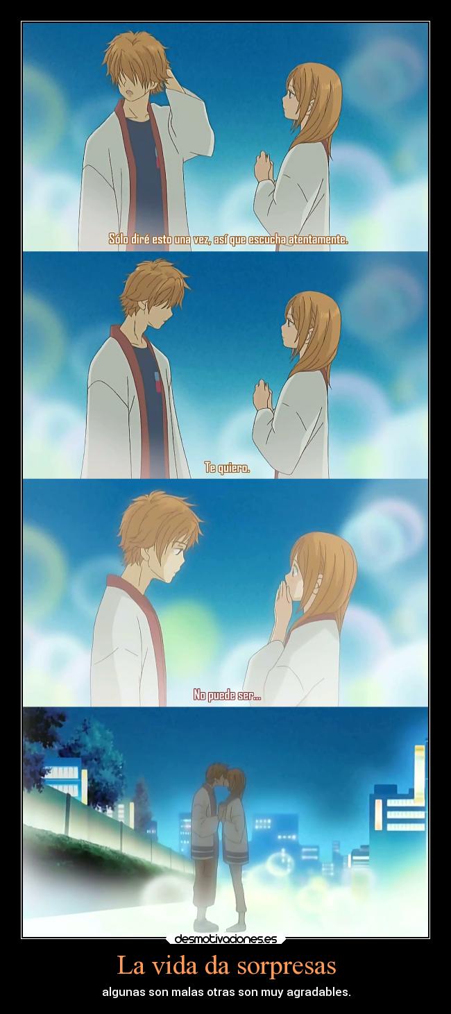 La vida da sorpresas -