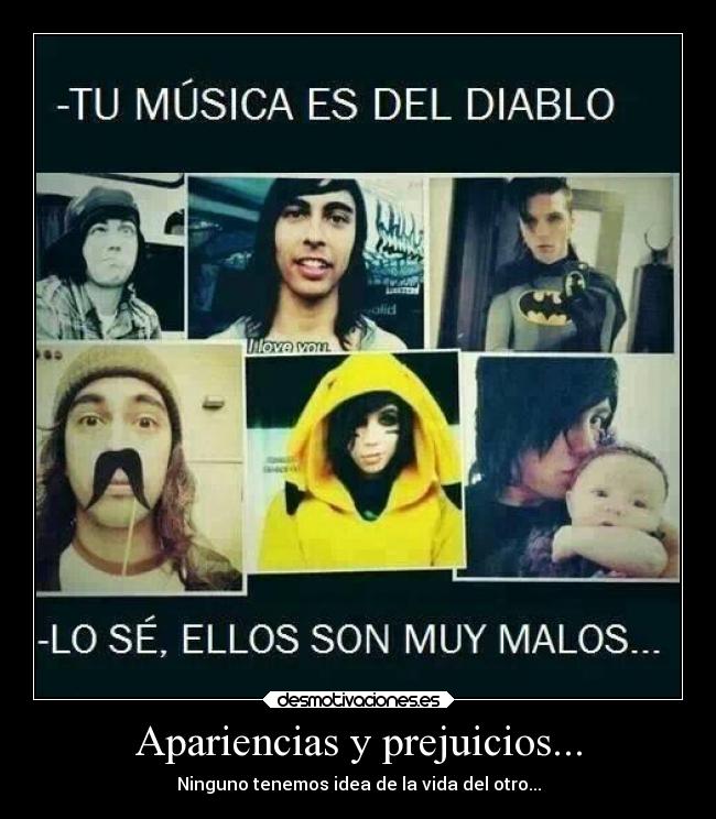 Apariencias y prejuicios... - 