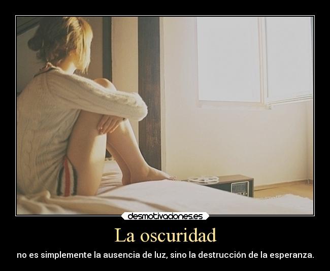 La oscuridad - 
