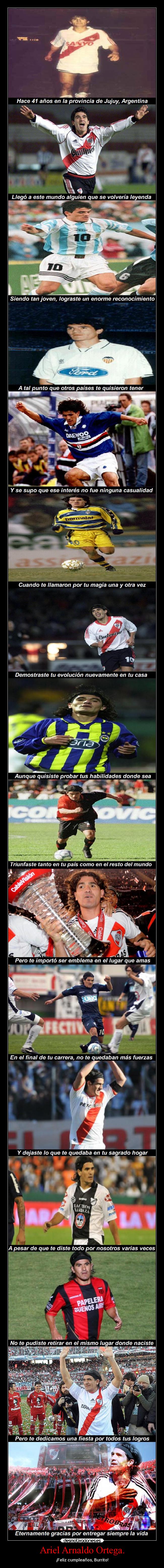 Ariel Arnaldo Ortega. -