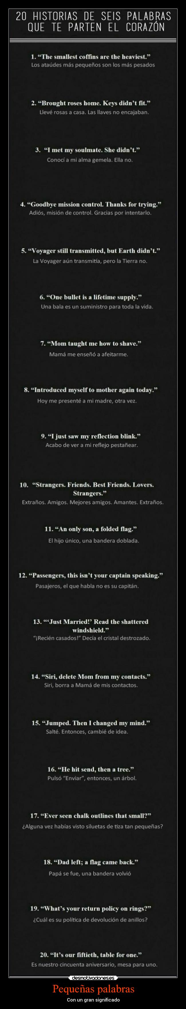 carteles vida historias tristes heavyrock666 desmotivaciones