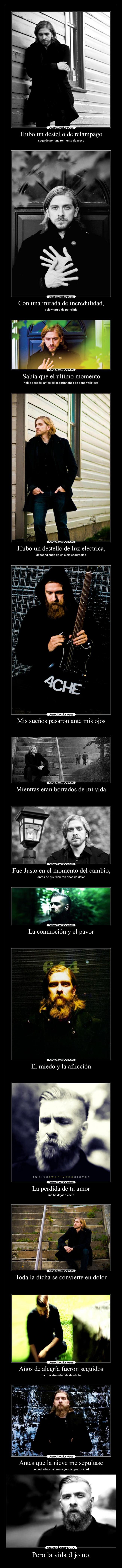 carteles vida miedo desamor amor dolor muerte vida tristeza woodsofypres davidgold depresion desdicha suicidio desmotivaciones