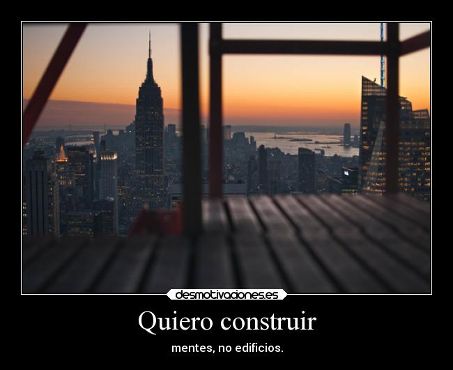 Quiero construir - 