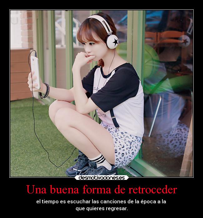 Una buena forma de retroceder - 