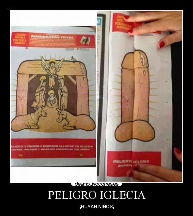 PELIGRO IGLECIA - ¡HUYAN NIÑOS¡