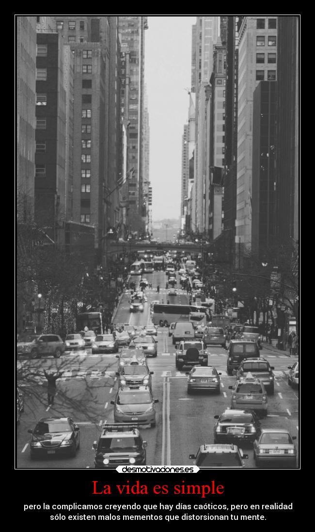 La vida es simple - 
