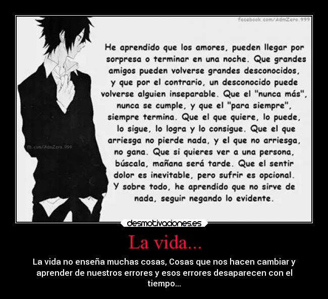 La vida... - 