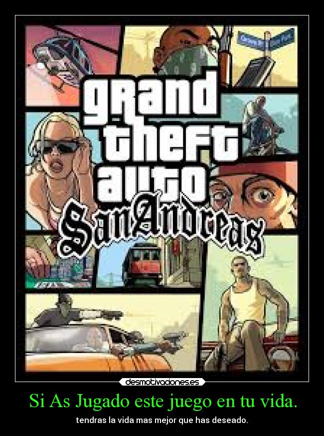 Si As Jugado este juego en tu vida. - tendras la vida mas mejor que has deseado.