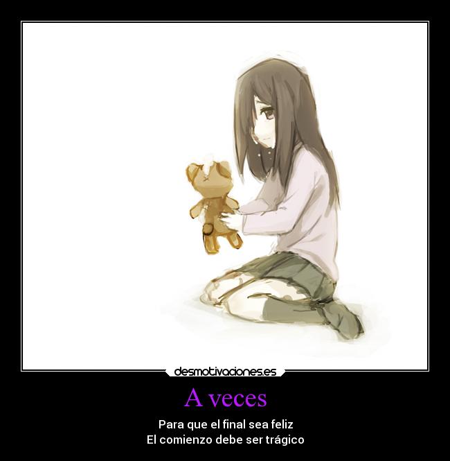 A veces -