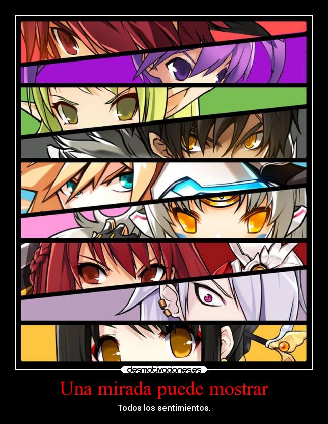 Una mirada puede mostrar - 