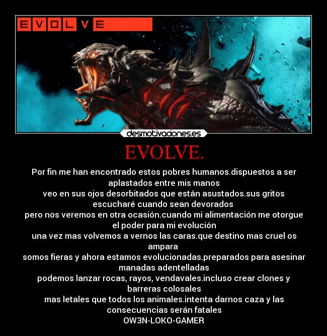 EVOLVE. - 