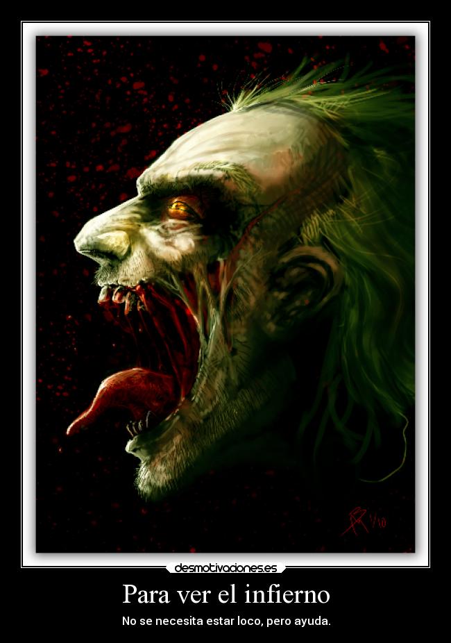 Para ver el infierno - 