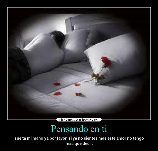 Pensando en ti -