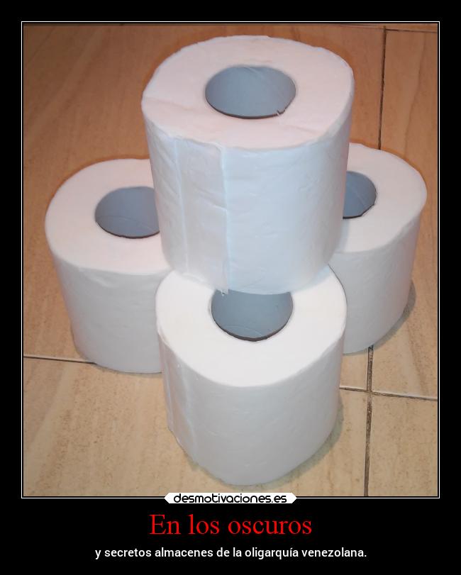 En los oscuros - y secretos almacenes de la oligarquía venezolana.