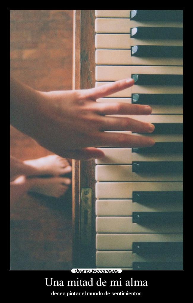 Una mitad de mi alma - 