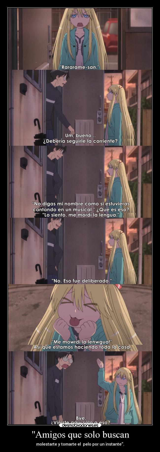 Amigos que solo buscan -