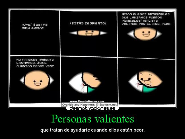 Personas valientes - 