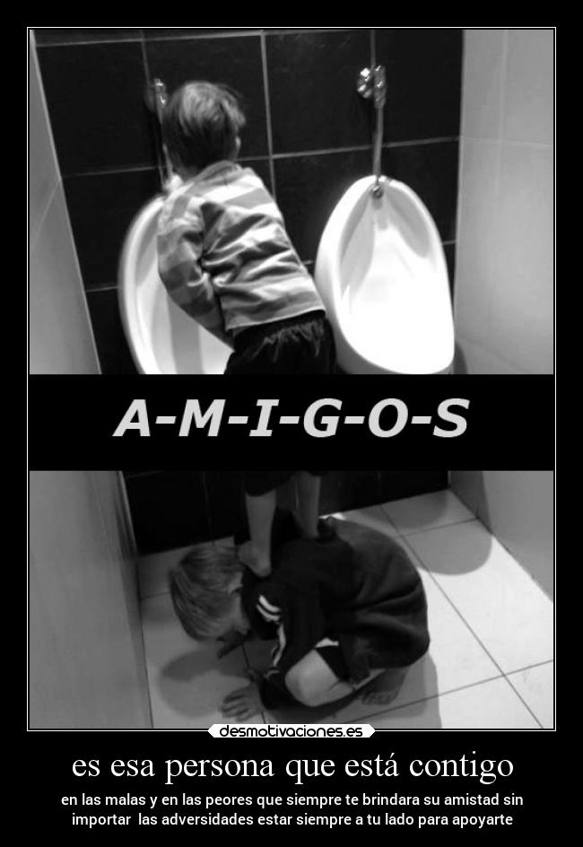 es esa persona que está contigo -