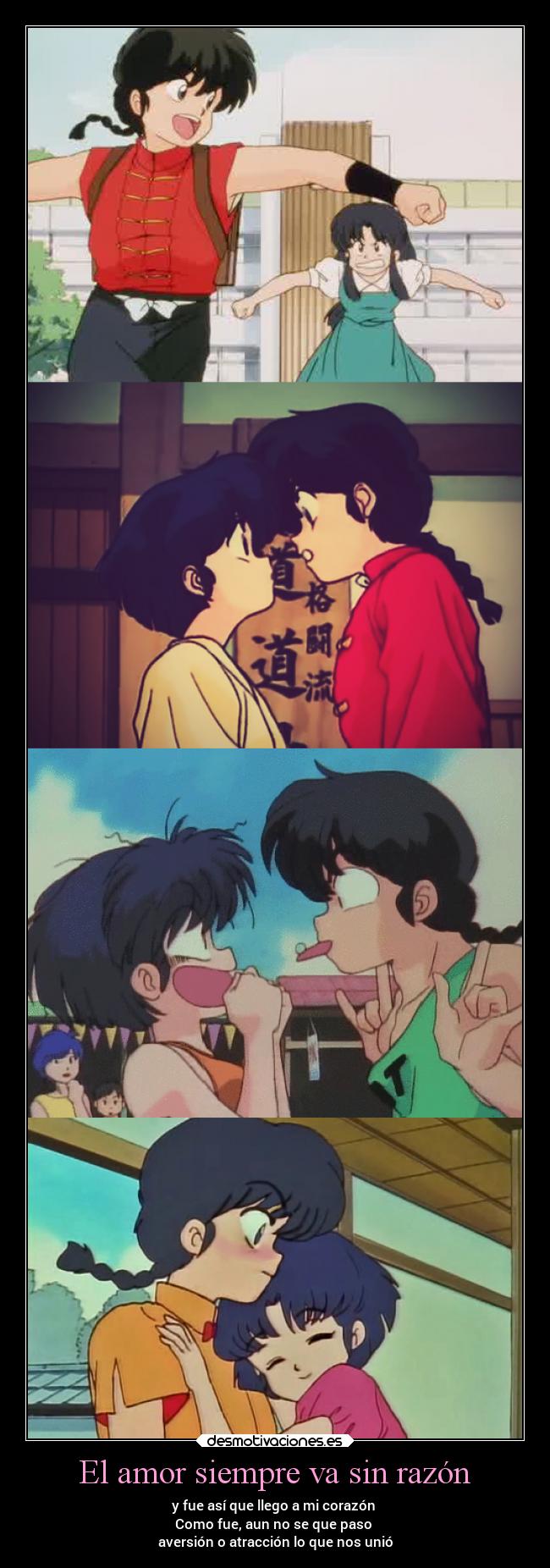 El amor siempre va sin razón - y fue así que llego a mi corazón
Como fue, aun no se que paso
aversión o atracción lo que nos unió