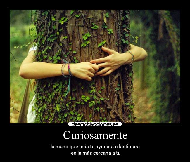 Curiosamente -