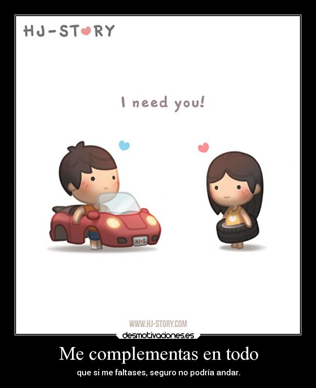 Me complementas en todo - 