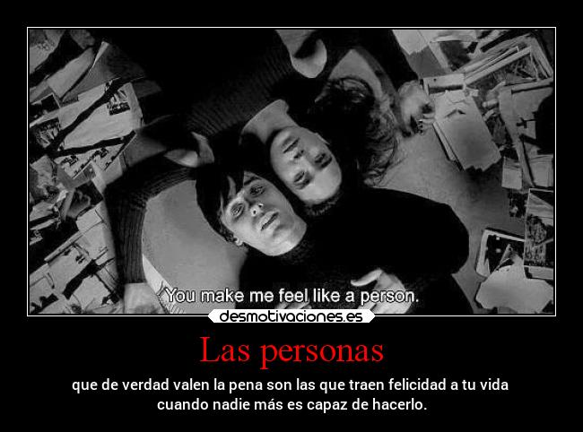 Las personas -