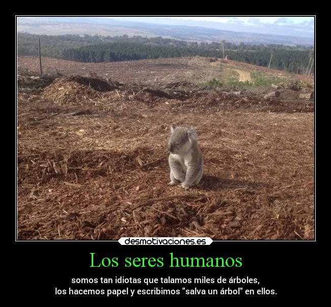 Los seres humanos -