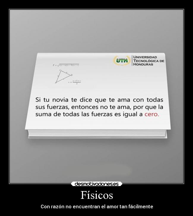 carteles amor fisica fuerza desmotivaciones