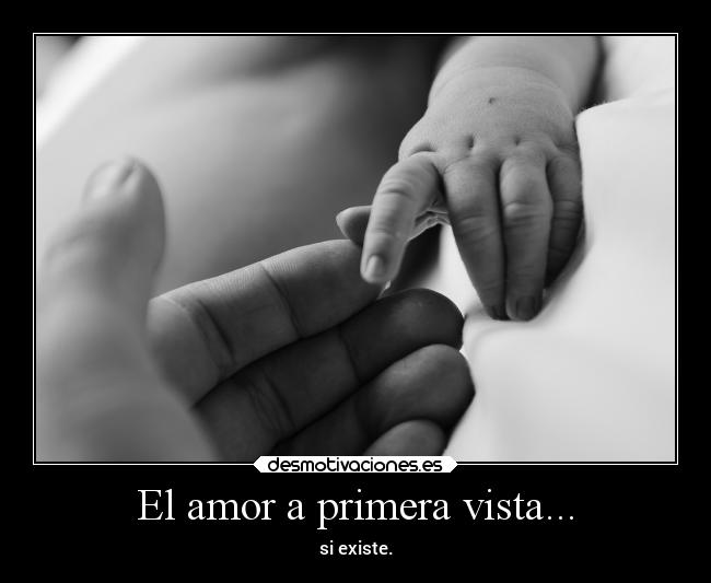 El amor a primera vista... -