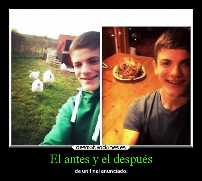 El antes y el después - 