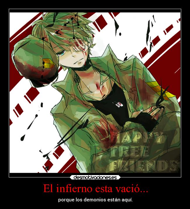 El infierno esta vació... - porque los demonios están aquí.