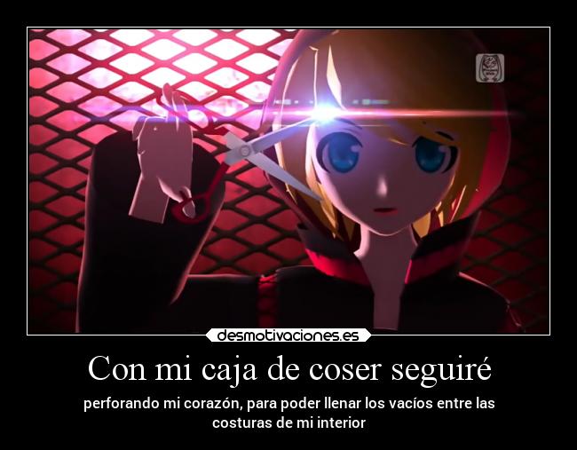 Con mi caja de coser seguiré - 