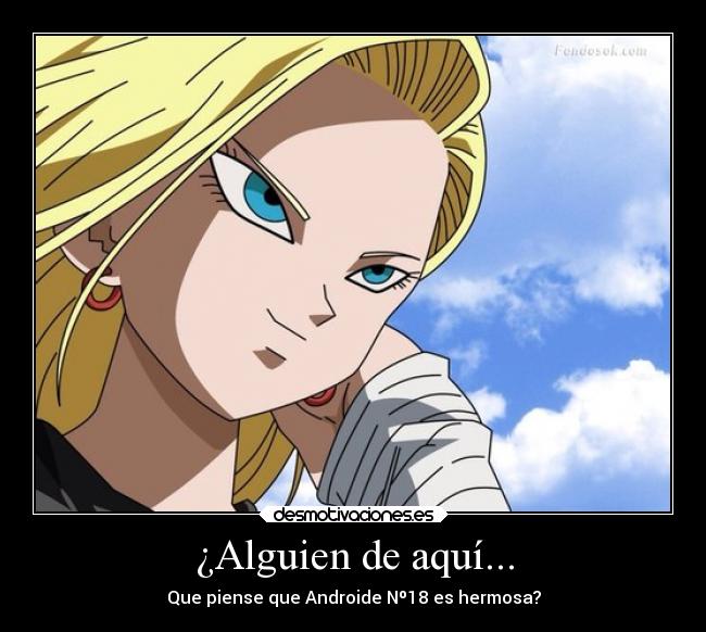 ¿Alguien de aquí... - 