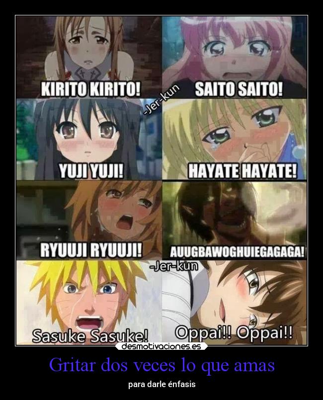 carteles anime desmotivaciones