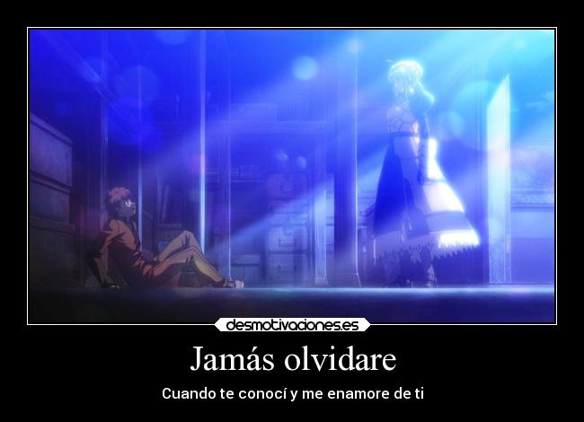 Jamás olvidare -