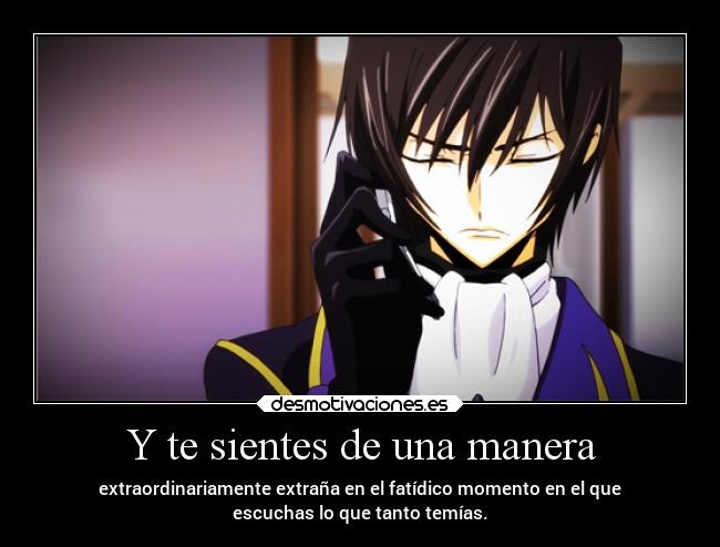 carteles anime lelouch codegeass eternitaperduta desmotivaciones