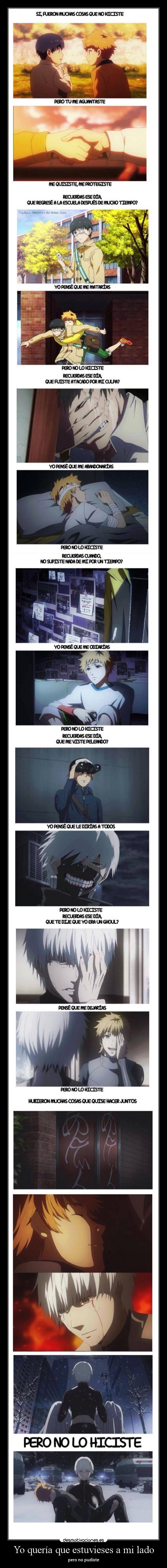 Yo quería que estuvieses a mi lado - 