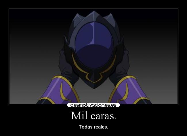 carteles anime vida slipkdemon clandesplazado mascara ilusion realidad lelouch codegeass desmotivaciones