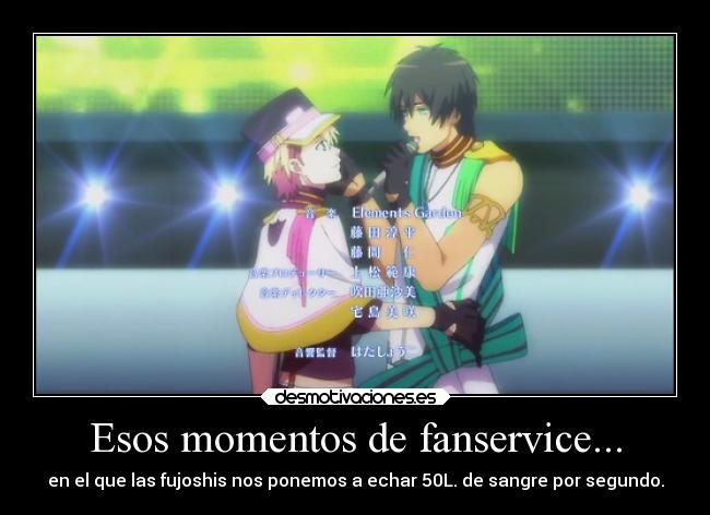 Esos momentos de fanservice... - 