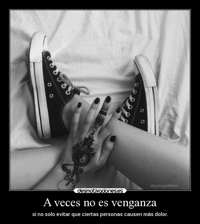 A veces no es venganza - 