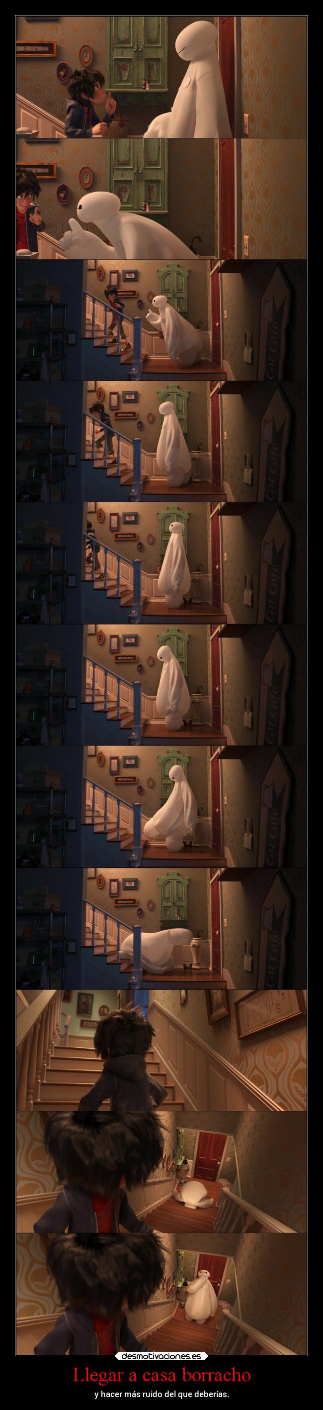 Llegar a casa borracho - 