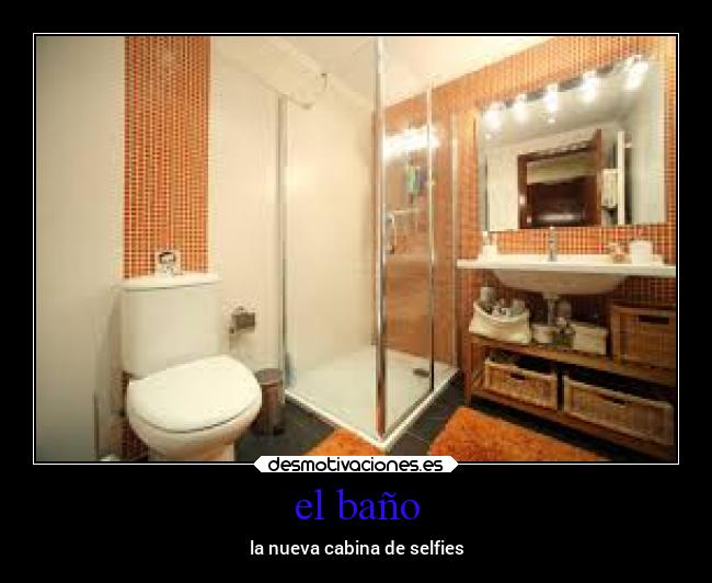 el baño - la nueva cabina de selfies