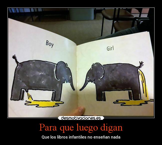 Para que luego digan -