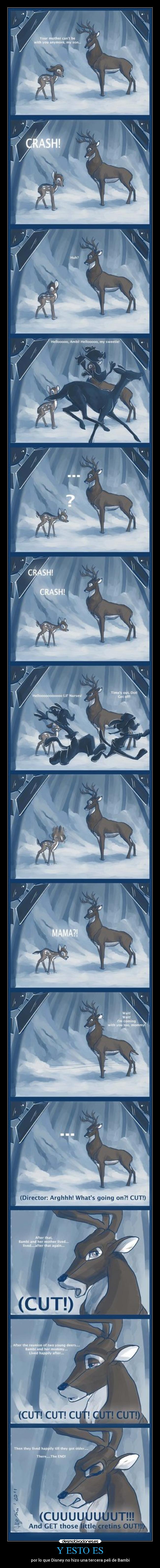 carteles cine bambi unos secundarios estropean escena desmotivaciones