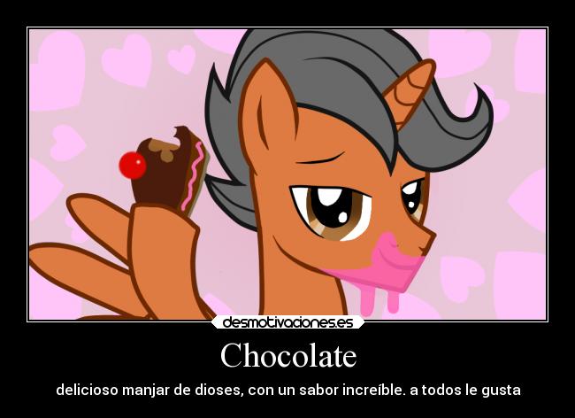 Chocolate - delicioso manjar de dioses, con un sabor increíble. a todos le gusta