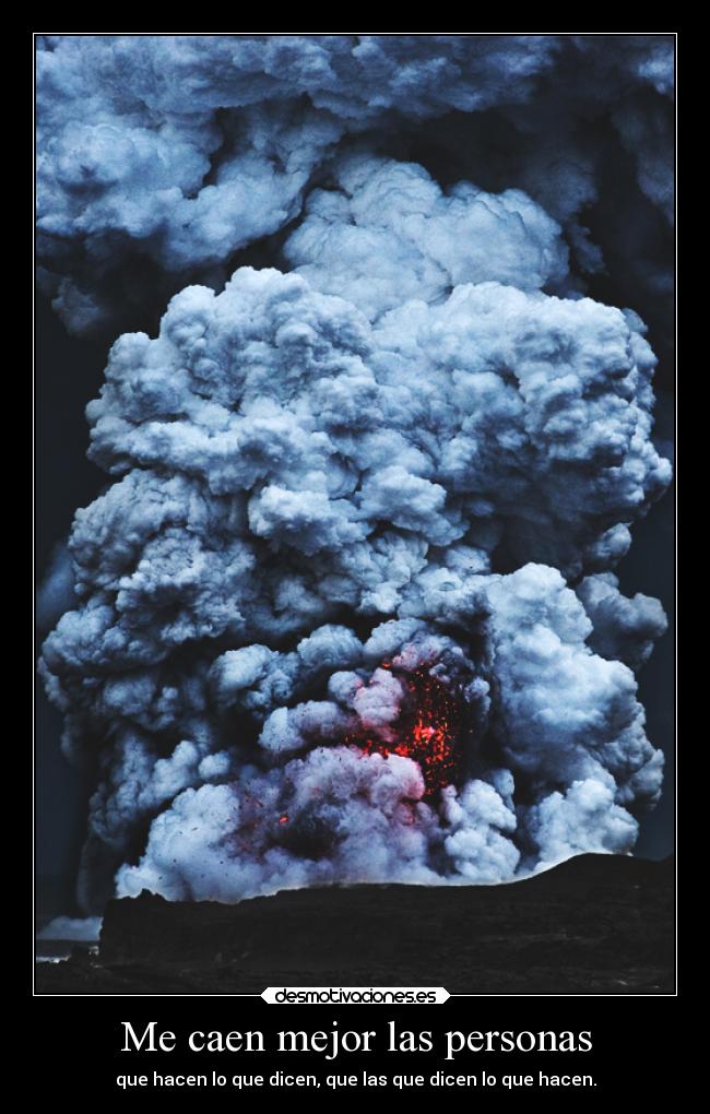 Me caen mejor las personas -